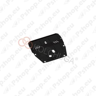 Kolchuga Steel Skid Plate Volvo XC70 2007-2016 2,0TDI 2,5Т (Engine, Gearbox, Radiator Protection)